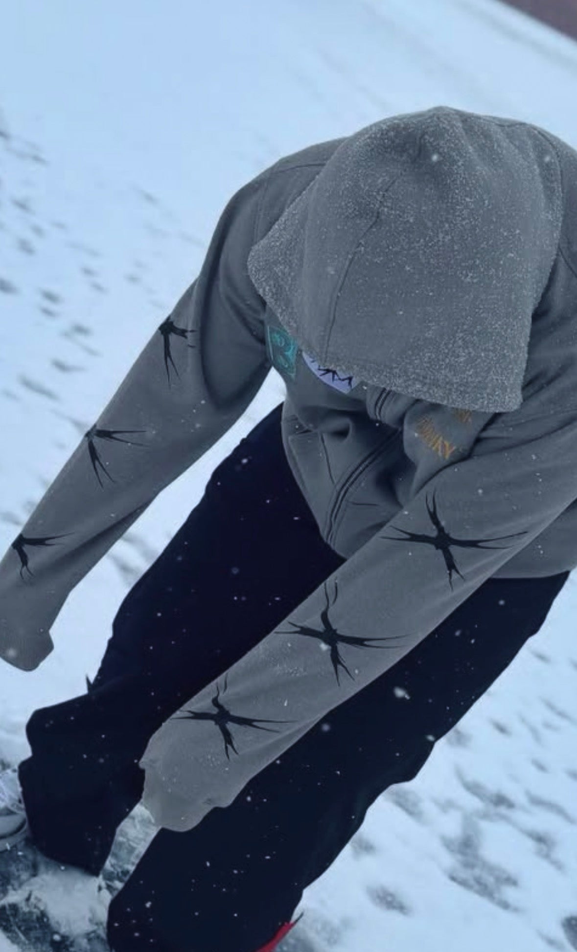 PATCH JACKET “Grey”