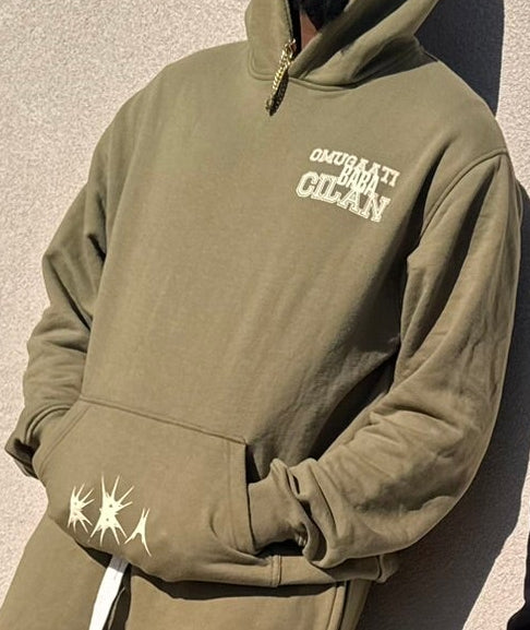 BBA Olive Green 'Hoodie"