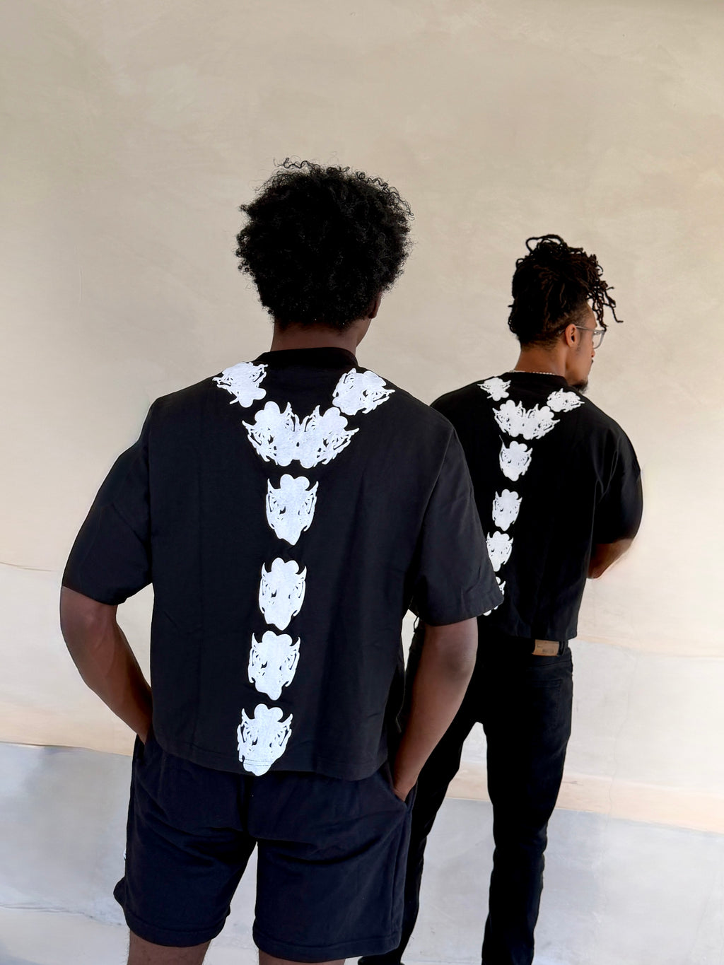 Spiky sincerely BBA Black Boxy Tee