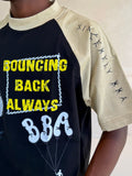 BBA two toned boxy tee