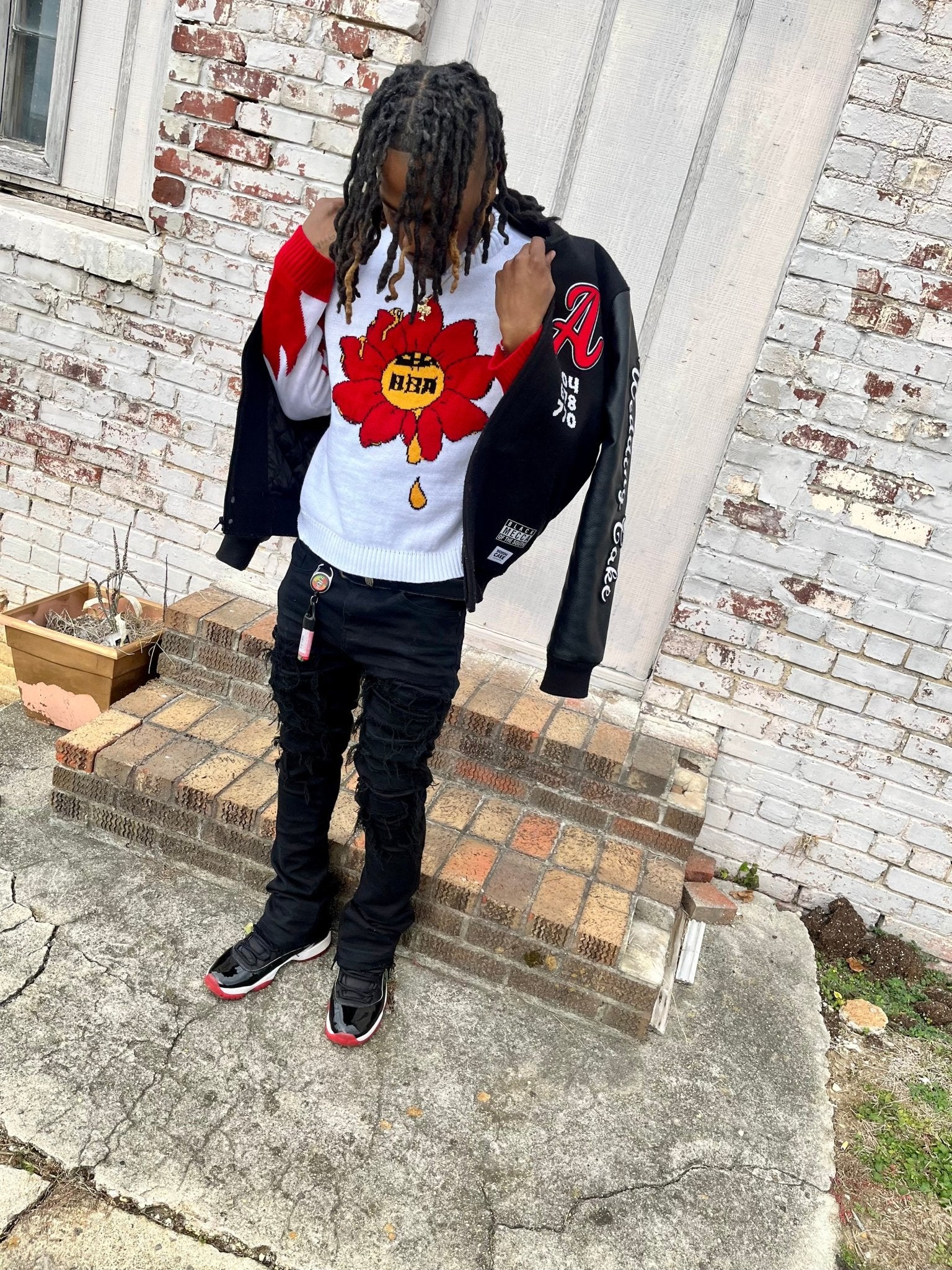 BBA Knitted Sunflower sweater - SINCERELY BBA