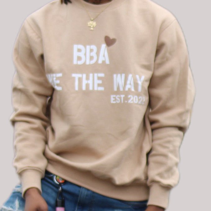 BBA WE THE WAY Sweat Shirts - SINCERELY BBA