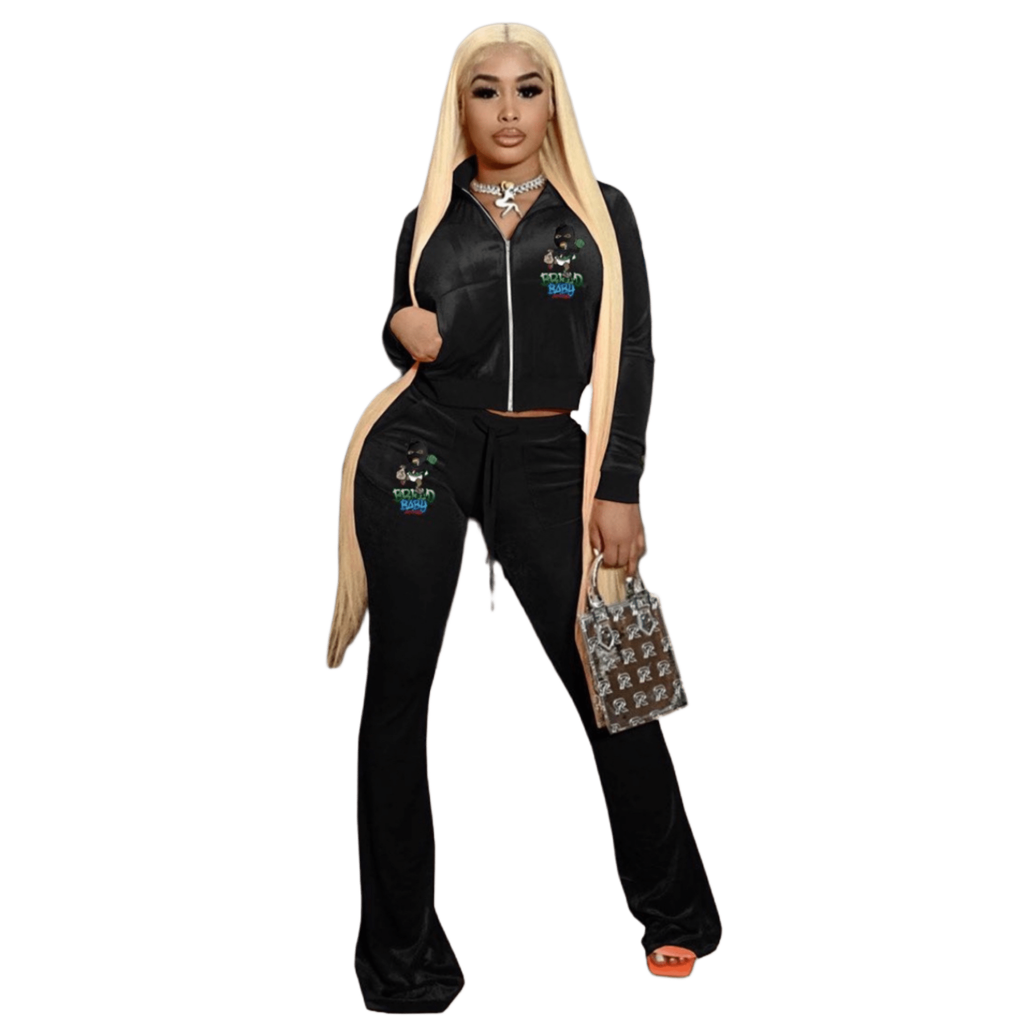 FEMALE CROPPED ZIPUP SET - SINCERELY BBA