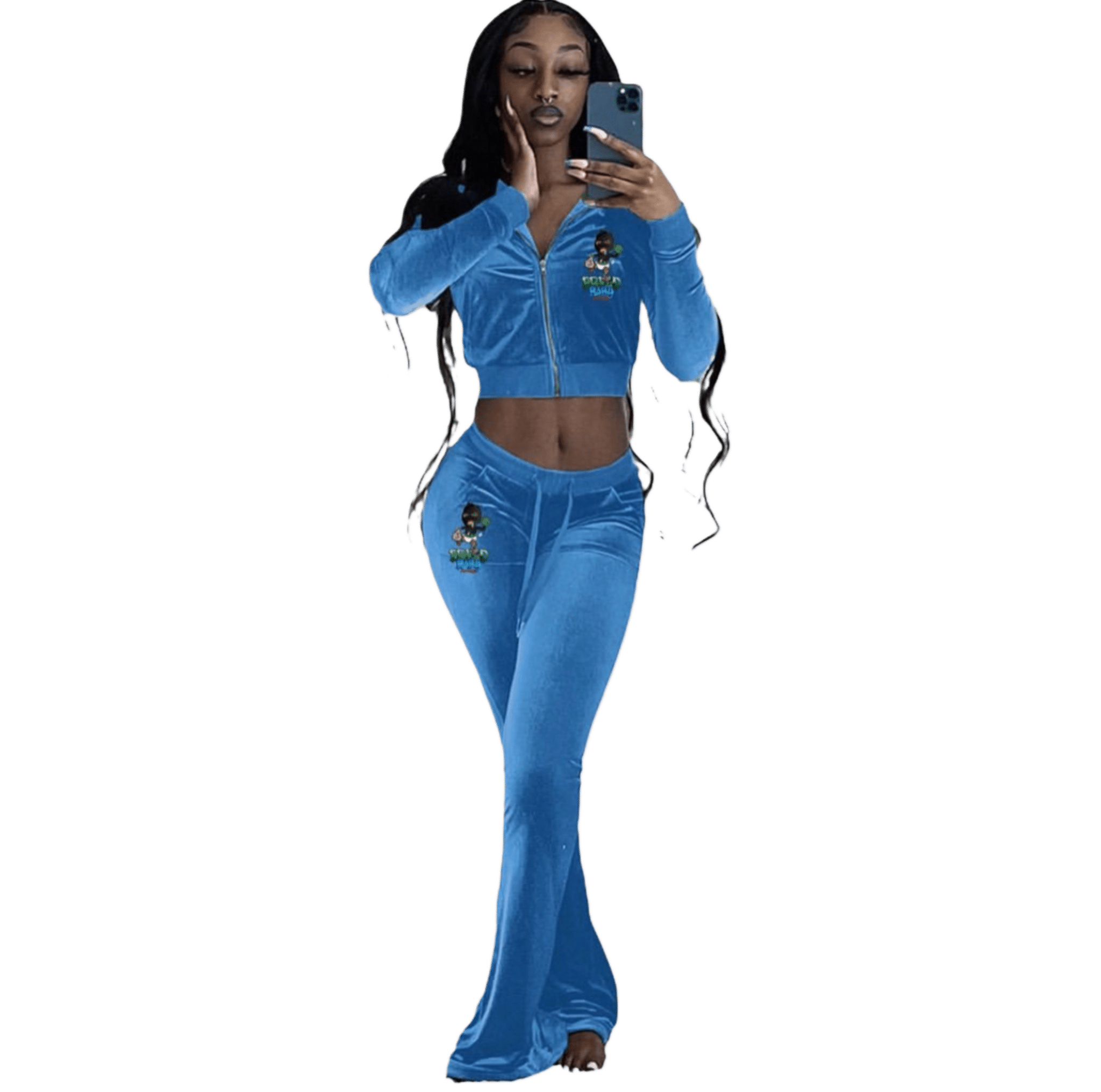 FEMALE CROPPED ZIPUP SET - SINCERELY BBA